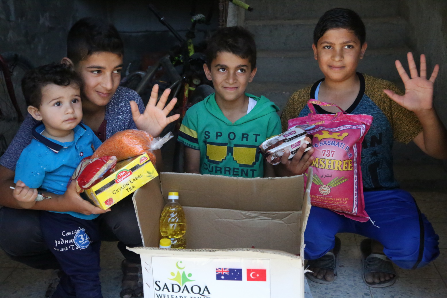 Distribution of packages of Ramadan
